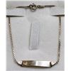 Image 1 : 925 SILVER HEART ID 7" BRACELET