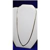 Image 1 : 925 SILVER 20" HERRINGBONE NECKLACE