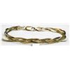 Image 1 : 7" 925 SILVER BRAIDED HERRINGBONE BRACELET
