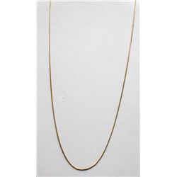 10K YELLOW GOLD SNAKE CHAIN 18"