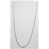 Image 1 : 10K YELLOW GOLD SNAKE CHAIN 18"