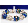 Image 1 : MURANO ART GLASS BEADED BRACELET