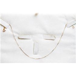 10K GOLD 9" SERPENTINE BRACELET