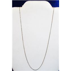 925 SILVER LINK NECKLACE 18"