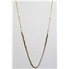 Image 1 : 14K ITALIAN GOLD NECKLACE 15"
