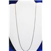 Image 1 : 925 SILVER BOX CHAIN ID NECKLACE 16"