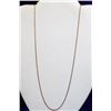 Image 1 : 14K ROSE GOLD FINE ROPE CHAIN 22"