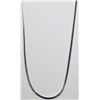 Image 1 : 18” 925 SILVER HERRINGBONE NECKLACE