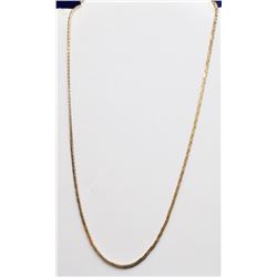 10K GOLD NECKLACE 16.5” LONG