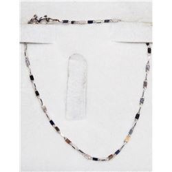 FINE 10K WHITE GOLD 7" BRACELET