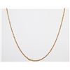 Image 1 : 18K YELLOW GOLD NECKLACE 16” LONG