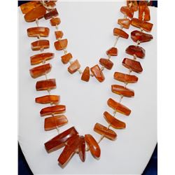 LARGE 84G AMBER NECKLACE