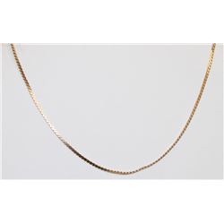 14K GOLD LINK NECKLACE 16"