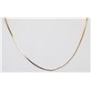 Image 1 : 14K GOLD LINK NECKLACE 16"