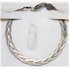 Image 1 : 925 ITALIAN SILVER BRAIDED HERRINGBONE 7" BRACELET
