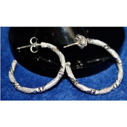 925 SILVER HOOP EARRINGS