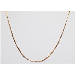 10K YELLOW GOLD NECKLACE 21”