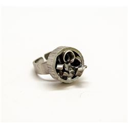 1960S DANISH LYSGARD DESIGN RING SIZE 7