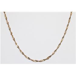 10K YELLOW GOLD 19” NECKLACE