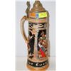 Image 1 : OVERSIZED GERMAN BEER STEIN WITH LID