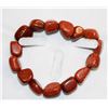 Image 1 : SUNSTONE BEADED 7"  BRACELET