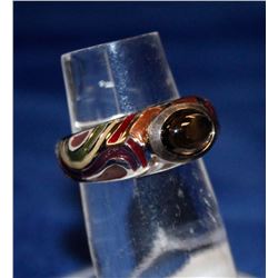 STERLING SILVER DESIGNER RING SIZE 7