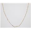 Image 1 : 18K YELLOW GOLD NECKLACE 15"