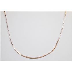 10K ROSE GOLD 16" NECKLACE 6G