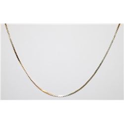 14K GOLD NECKLACE 18" ITALY