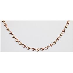 10KT ROSE GOLD BRACELET 7.5"