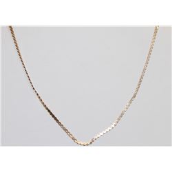 10K GOLD NECKLACE 22"