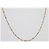 Image 1 : 21K GOLD NECKLACE 16" LENGTH