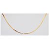 Image 1 : 18K ITALIAN ROSE GOLD BRACELET 7"