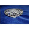Image 1 : ORNATE COSTUME BANGLE WITH RHINESTONES