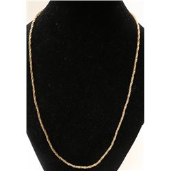 10K YELLOW GOLD CHAIN 21” 6G