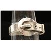 Image 1 : 925 SILVER BUCKLE RING SIZE 8.5
