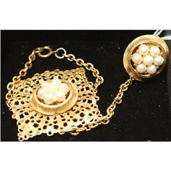 VINTAGE COSTUME JEWELLERY BRACELET RING