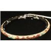 Image 1 : ASIAN ENAMELED BRACELET FLORAL
