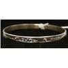 Image 1 : VINTAGE STERLING SILVER SIAM BRACELET ENGRAVED
