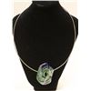 Image 1 : MURANO ITALY BLOWN GLASS NECKLACE GREEN