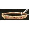 Image 1 : GOLD TONED BRACELET WITH STONES