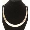 Image 1 : 38G STERLING SILVER CHOKER NECKLACE