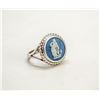 Image 1 : WEDGEWOOD HOPE AND ANCHOR STERLING RING SZ 5