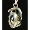 Image 1 : PEWTER DRAGON PENDANT WITH GREEN GLASS GLOBE
