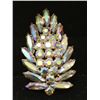 Image 1 : VINTAGE IRIDESCENT BLUE COSTUME JEWELLERY BROOCH