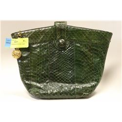 VINTAGE DESIGNER SNAKE SKIN PURSE