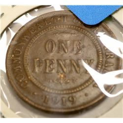 1919 AUSTRALIAN LARGE PENNY