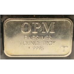 ONE TROY OUNCE SILVER BAR OPM MINT