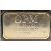 Image 1 : ONE TROY OUNCE SILVER BAR OPM MINT
