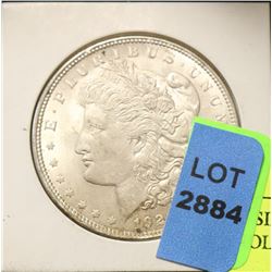 1921 SILVER MORGAN DOLLAR COIN IN HOLDER